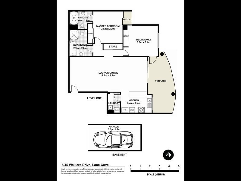 5/45 Walkers Drive, Lane Cove NSW 2066