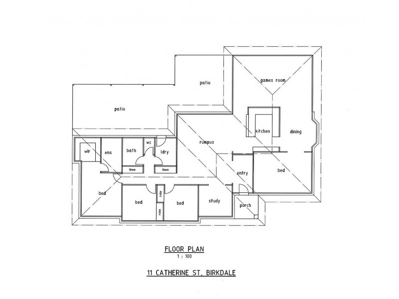 11 Catherine Street, Birkdale QLD 4159 Floorplan