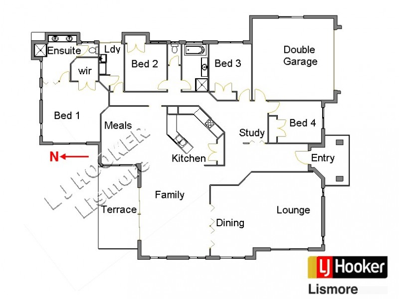 94 Mountain View Drive, Goonellabah NSW 2480 Floorplan
