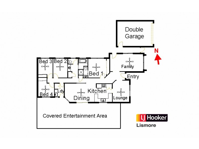 5 Just Street, Goonellabah NSW 2480 Floorplan