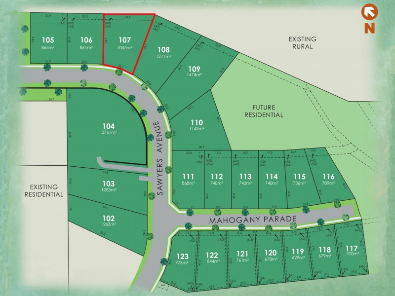 Lot 107 Eastwood Living Estate, Goonellabah NSW 2480