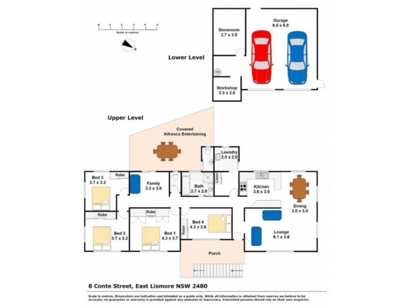 8 Conte Street, East Lismore NSW 2480 Floorplan