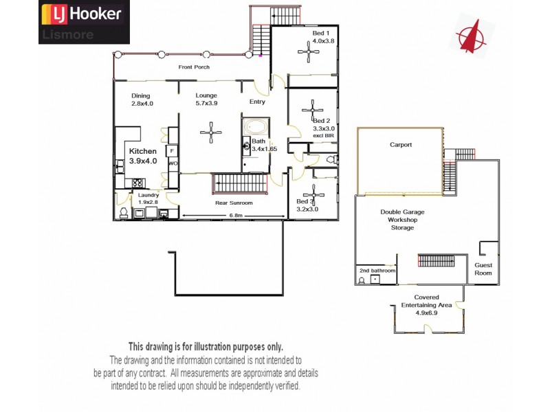 9 Elizabeth Street, East Lismore NSW 2480 Floorplan