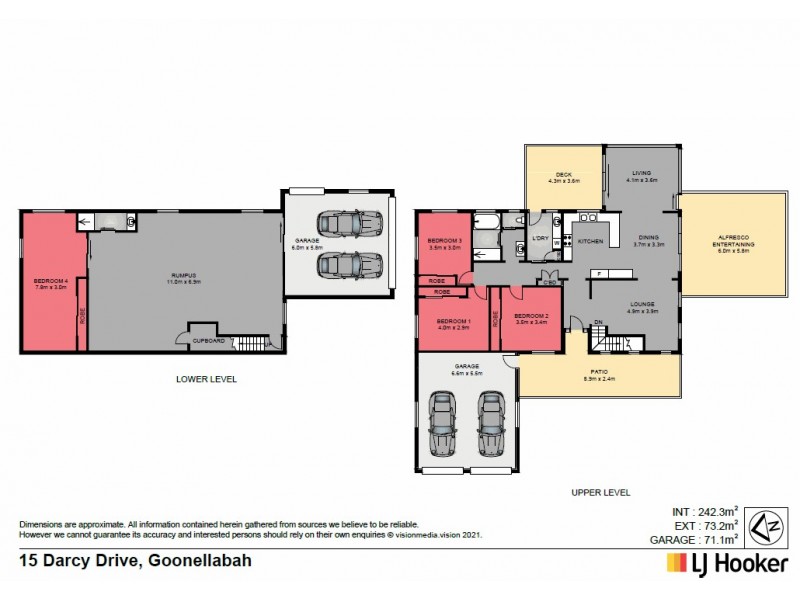 15 Darcy Drive, Goonellabah NSW 2480 Floorplan