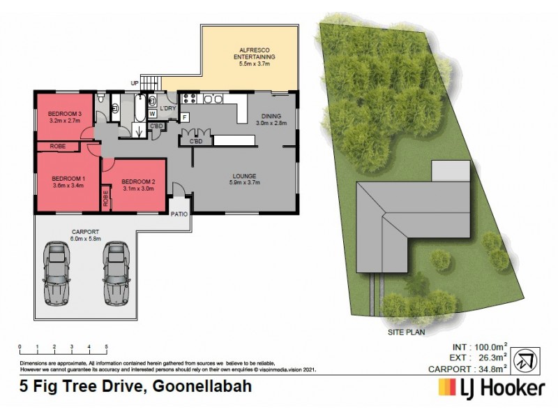 5 Fig Tree Drive, Goonellabah NSW 2480 Floorplan