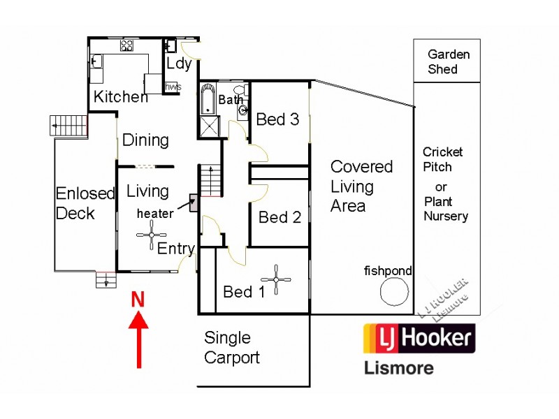 24 Carlton Avenue, Goonellabah NSW 2480 Floorplan