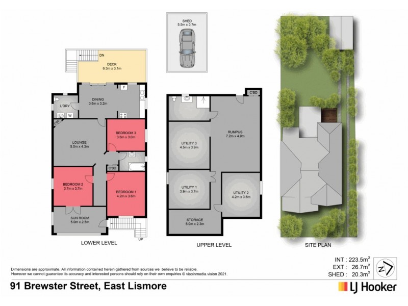 91 Brewster Street, East Lismore NSW 2480 Floorplan