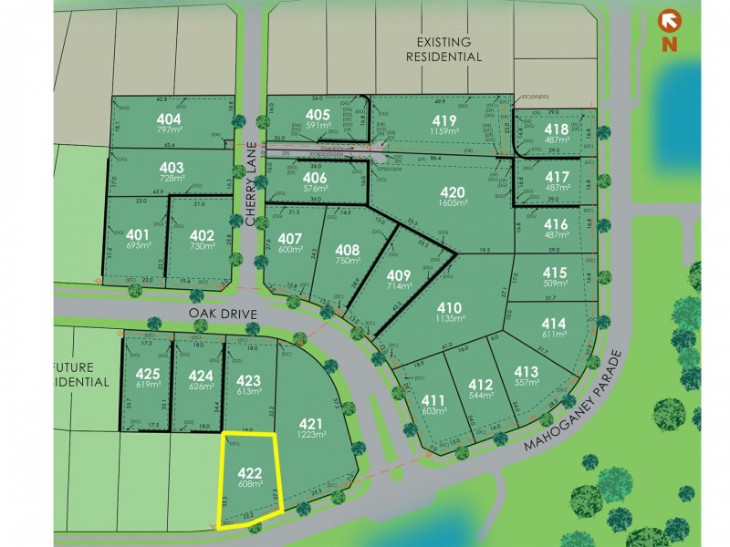 Lot 422 Mahogany Parade, Eastwood Estate, Goonellabah NSW 2480