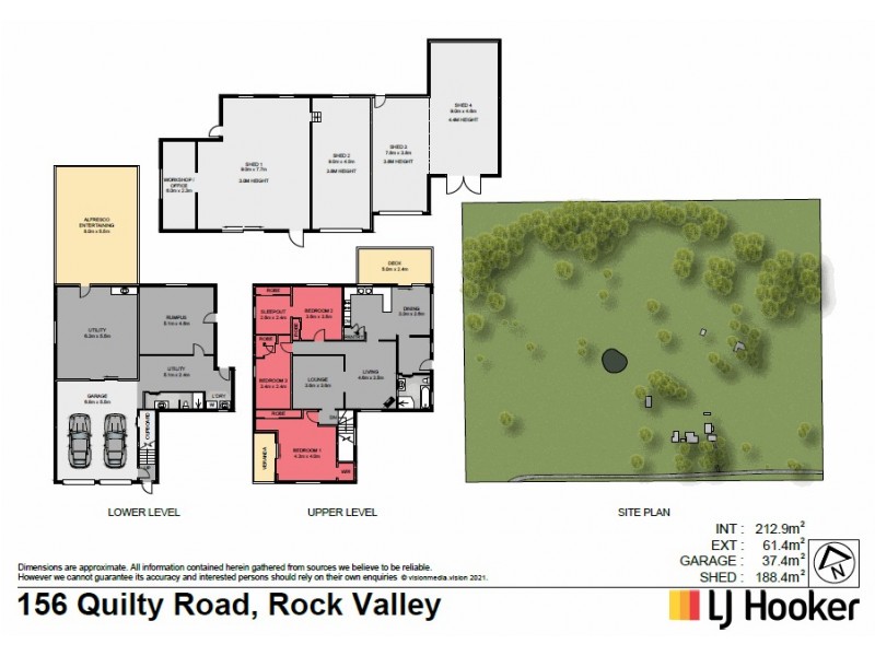 86 Quilty Road, Rock Valley NSW 2480 Floorplan