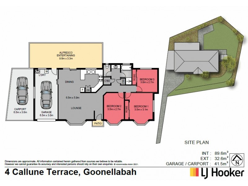 4 Callune Terrace, Goonellabah NSW 2480 Floorplan
