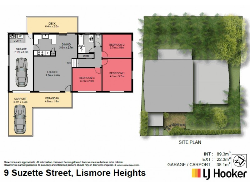 9 Suzette Street, Lismore Heights NSW 2480 Floorplan