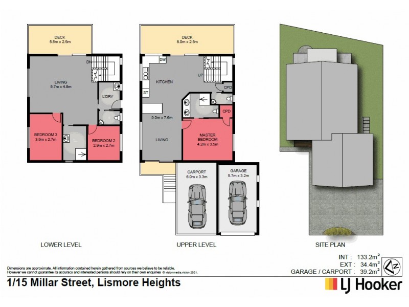 1/15 Millar Street, Goonellabah NSW 2480 Floorplan