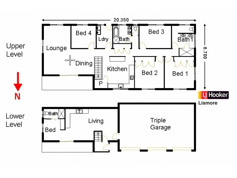 2 Taylor Road, Bentley NSW 2480 Floorplan