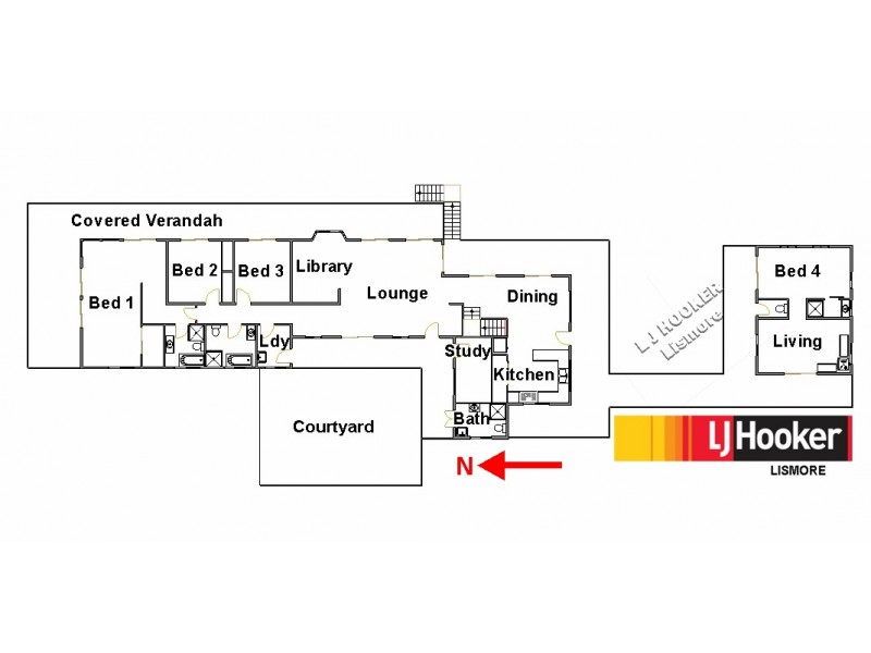 476 Wallace Road, The Channon NSW 2480 Floorplan