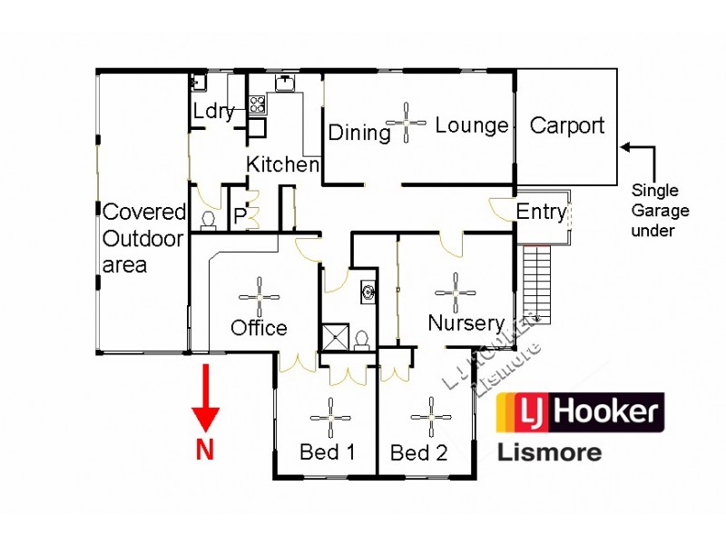 119 Brunswick Street, Lismore Heights NSW 2480 Floorplan