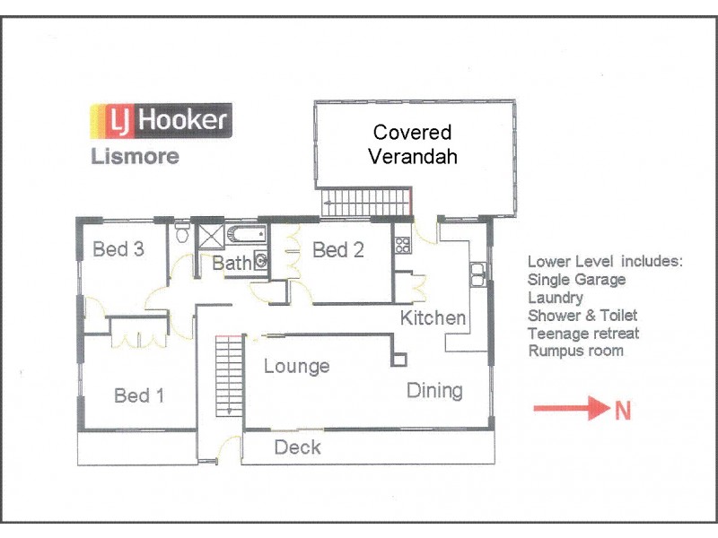 16 Robrown Drive, Lismore Heights NSW 2480 Floorplan