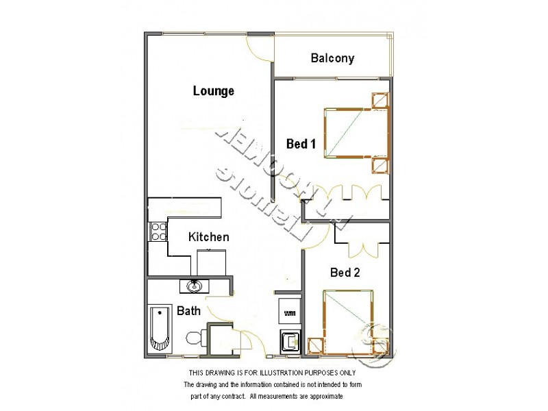 2/38 Cathcart Street, Girards Hill NSW 2480 Floorplan