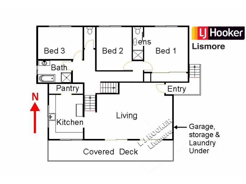 32 Nimbin Street, The Channon NSW 2480 Floorplan
