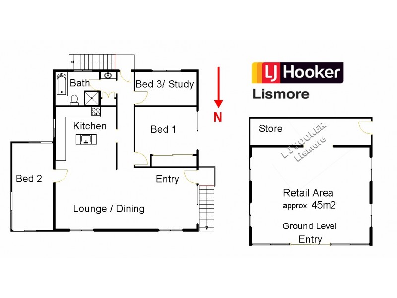 55 McKenzie Street, Lismore NSW 2480 Floorplan