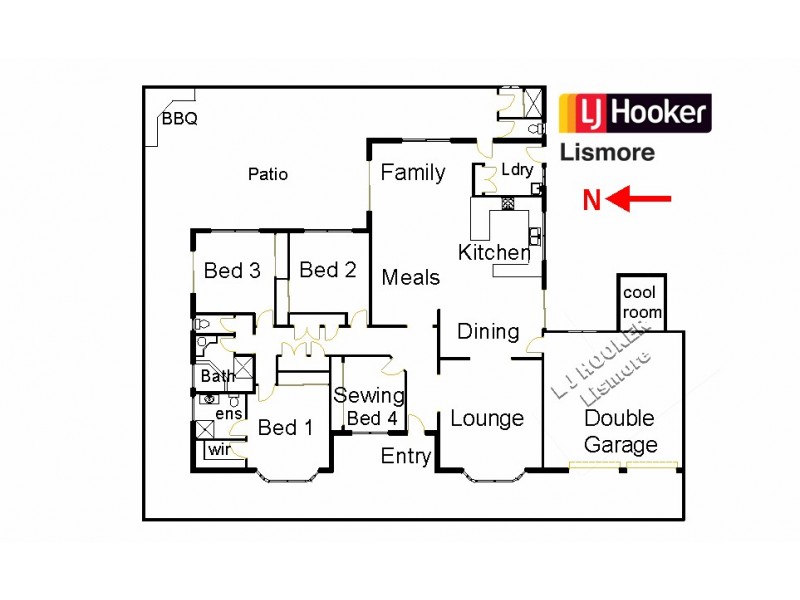 990 Wyrallah Road, Wyrallah NSW 2480 Floorplan