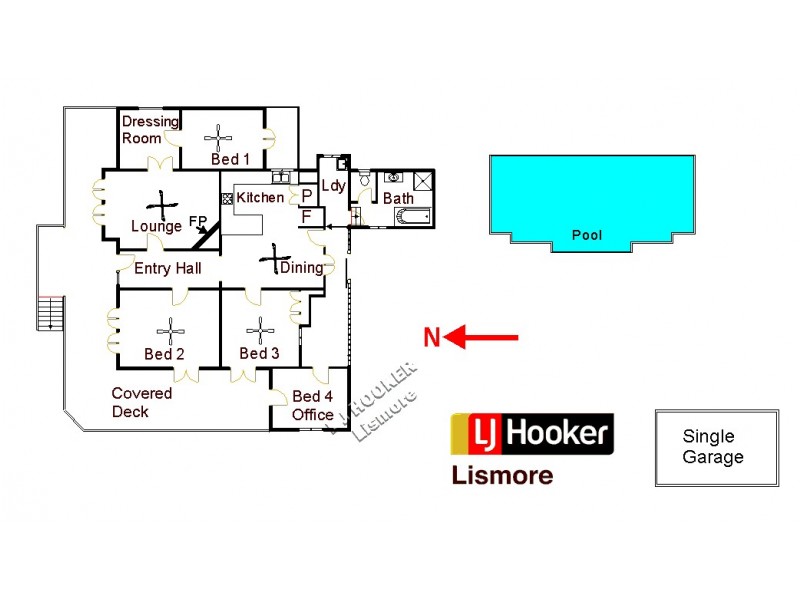 9 Dalley Street, East Lismore NSW 2480 Floorplan