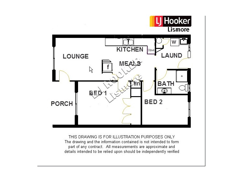 1/100 College Street, East Lismore NSW 2480 Floorplan