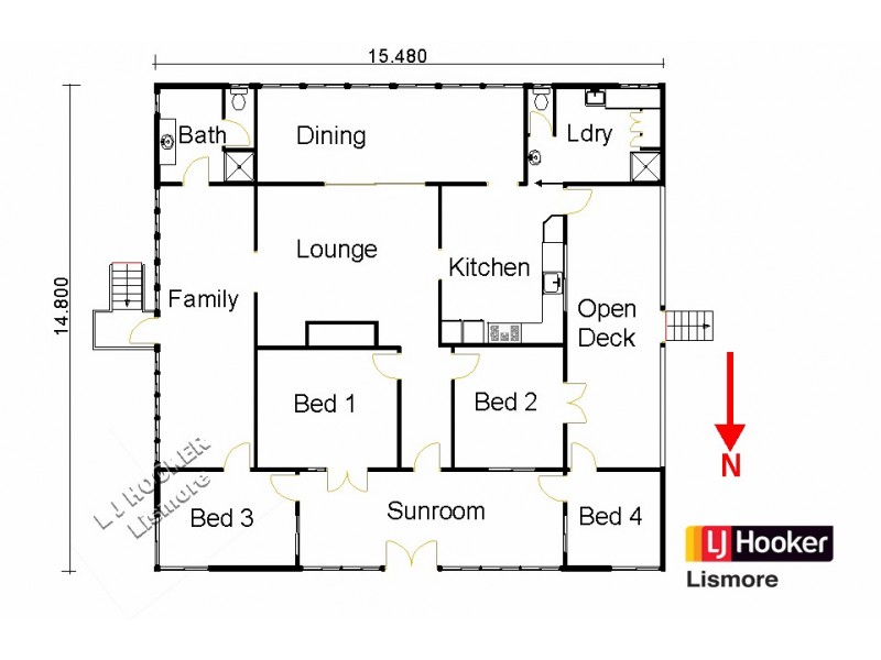 537 Ballina Road, Goonellabah NSW 2480 Floorplan