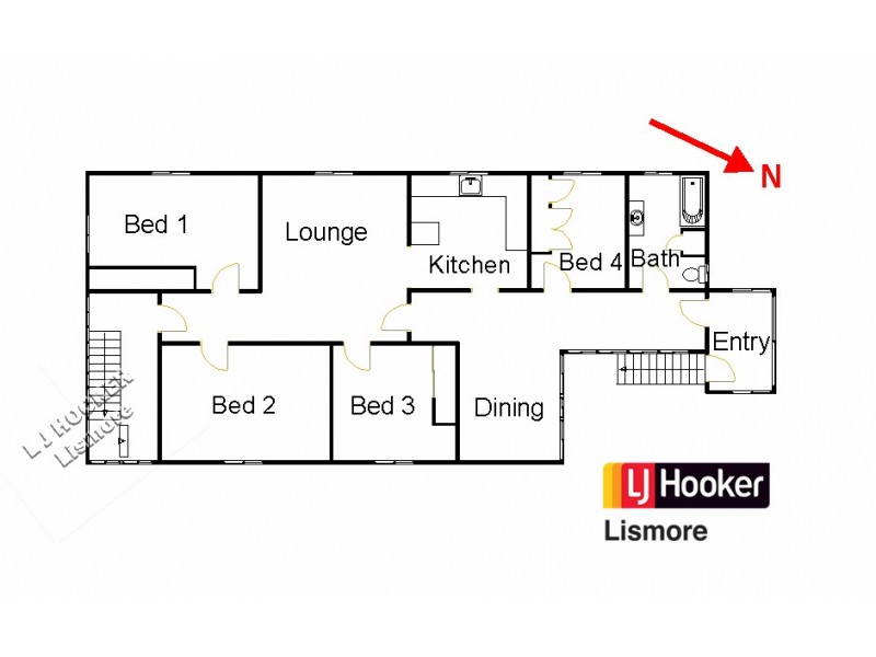 55 Union Street, Lismore South NSW 2480 Floorplan