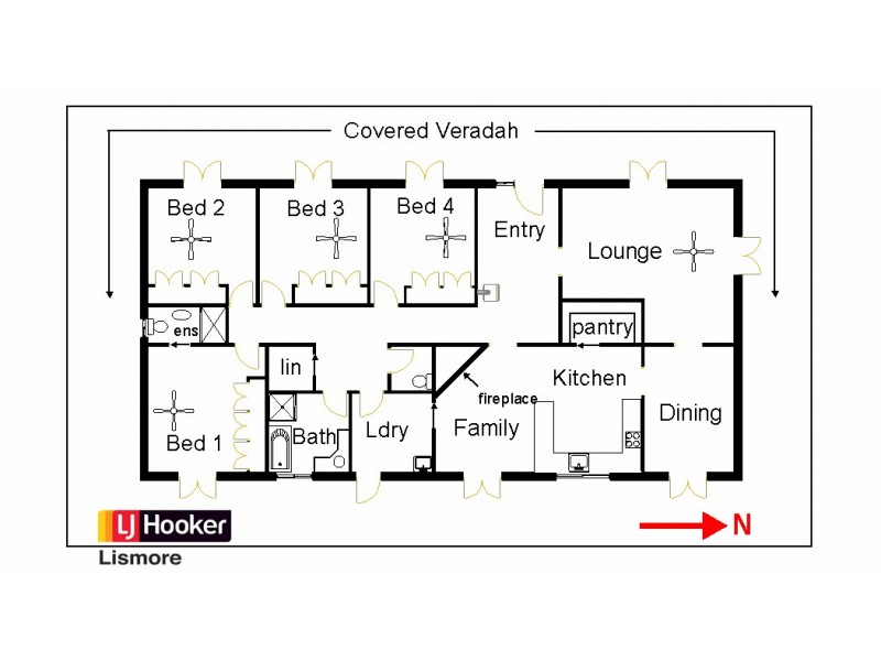 116 Muller Road, Tregeagle NSW 2480 Floorplan