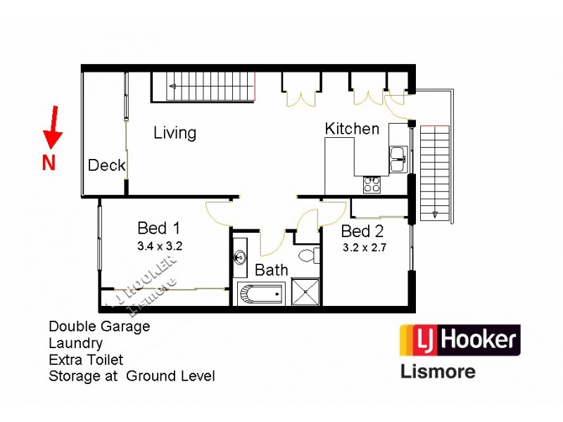 3/5 Anstey Street, Girards Hill NSW 2480 Floorplan