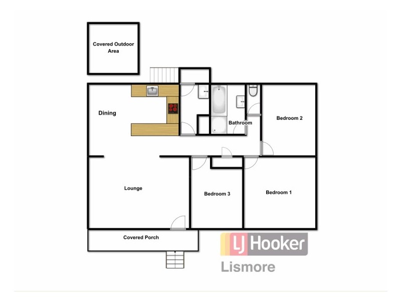 5 Carlton Avenue, Goonellabah NSW 2480 Floorplan