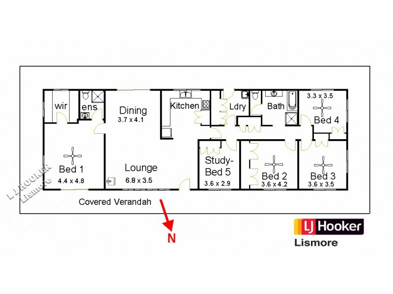338 Pinchin Road, Goolmangar NSW 2480 Floorplan