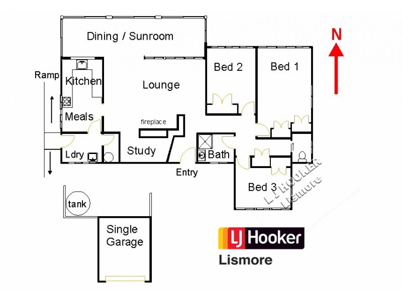 96 High Street, Lismore Heights NSW 2480 Floorplan