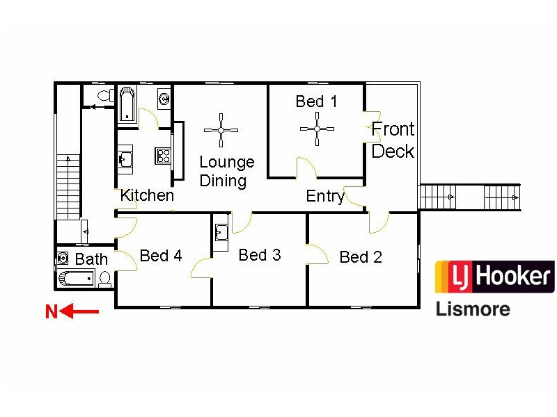 59 Kyogle Street, Lismore South NSW 2480 Floorplan