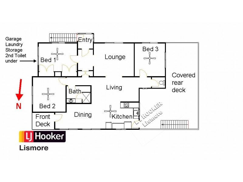 109 Hunter Street, Lismore NSW 2480 Floorplan