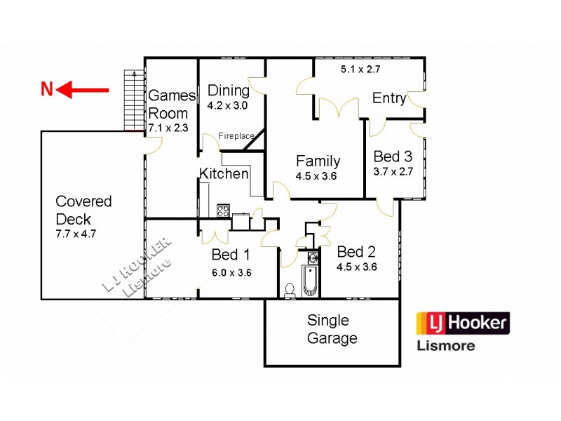 172 Ballina Road, Lismore NSW 2480 Floorplan