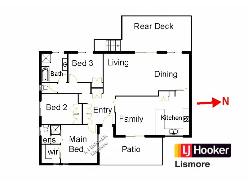13 Invercauld Road, Goonellabah NSW 2480 Floorplan