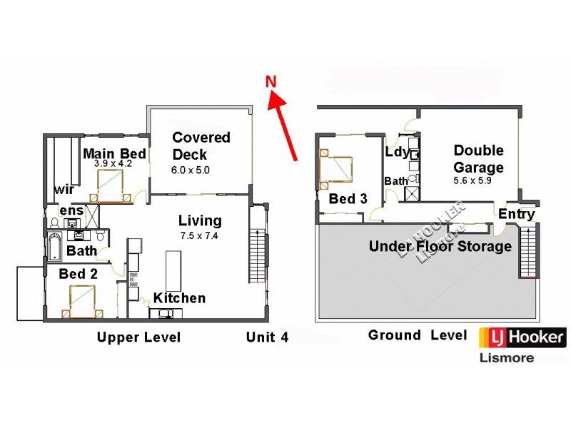 4/52 Hillcrest Avenue, Goonellabah NSW 2480 Floorplan