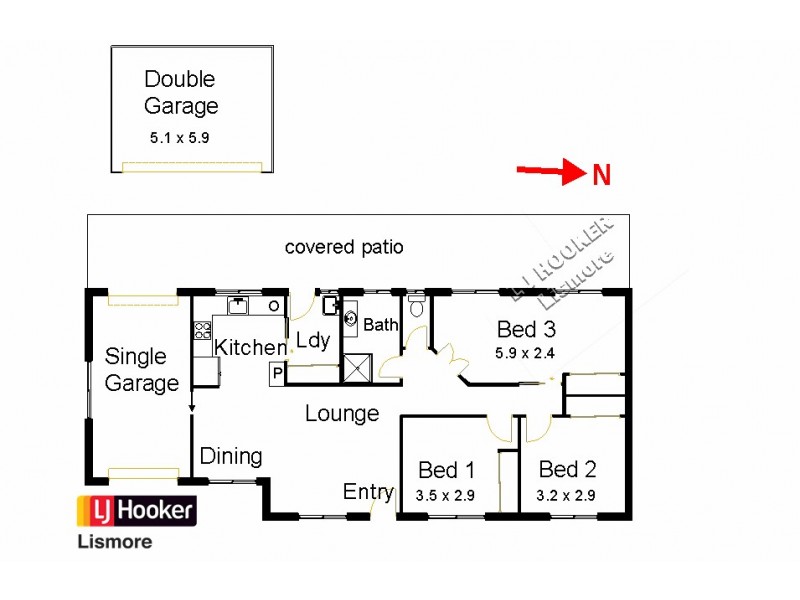 11 Regency Crescent, Goonellabah NSW 2480 Floorplan