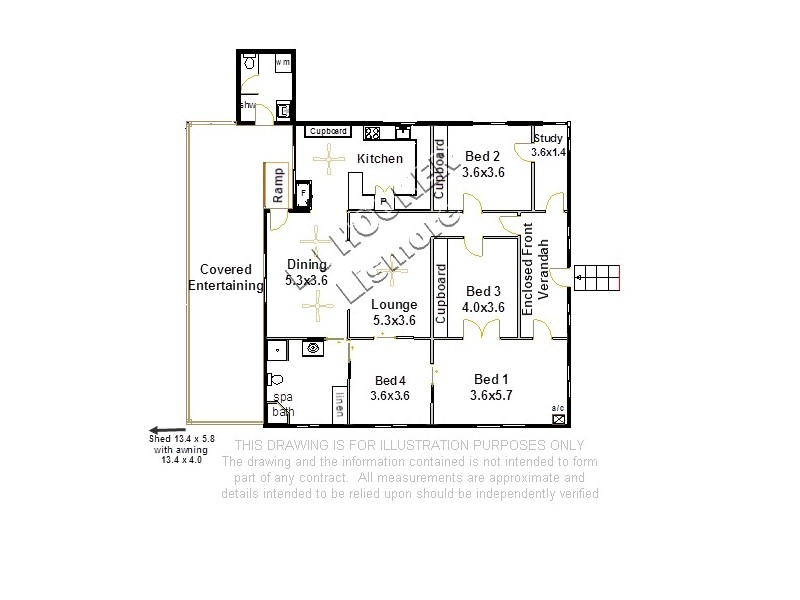 2922 Bentley Road, Bentley NSW 2480 Floorplan