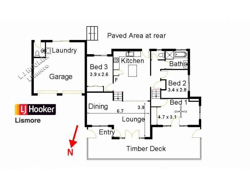16 Sheridan Drive, Goonellabah NSW 2480 Floorplan