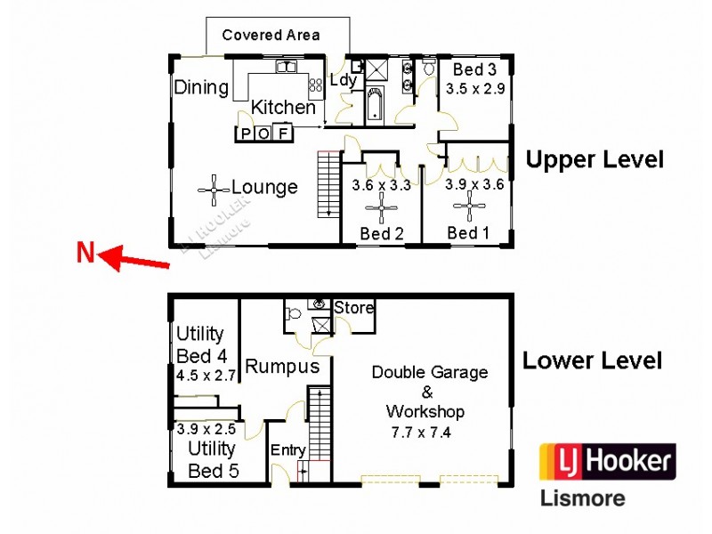 7 Greenwood Crescent, Lismore NSW 2480 Floorplan