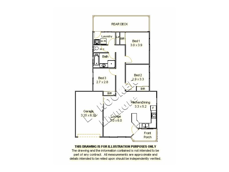 1/13 Dudley Drive, Goonellabah NSW 2480 Floorplan