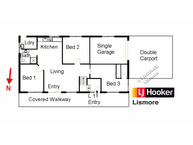 72 Barham Street, East Lismore NSW 2480 Floorplan