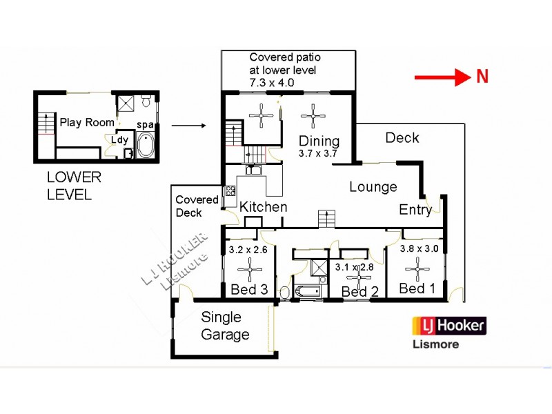 115 Mountain View Drive, Goonellabah NSW 2480 Floorplan