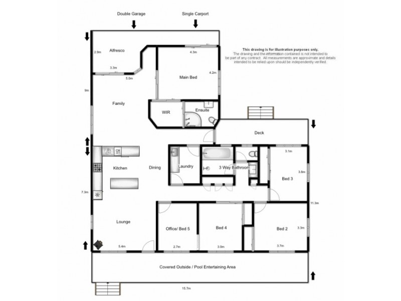 17 Miriam Street, Wyrallah NSW 2480 Floorplan