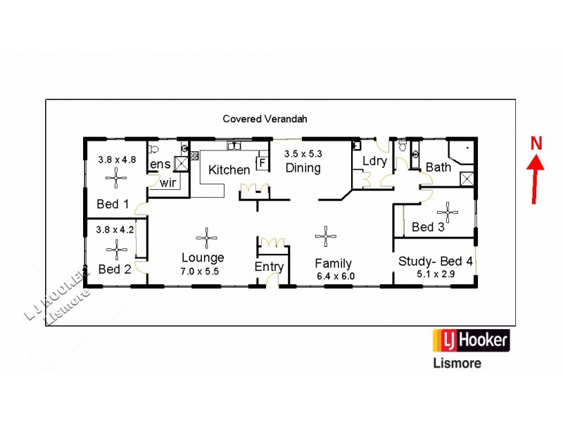 No. 151 Pinchin Road, Goolmangar NSW 2480 Floorplan