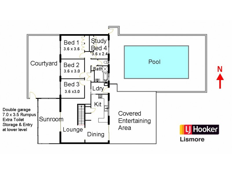 5 Westview Drive, Goonellabah NSW 2480 Floorplan