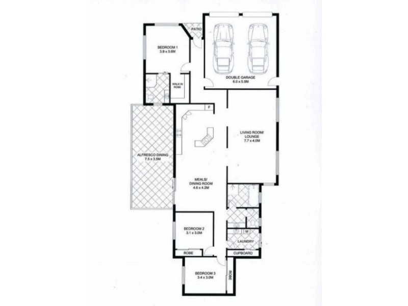 2/79 Dudley Drive, Goonellabah NSW 2480 Floorplan