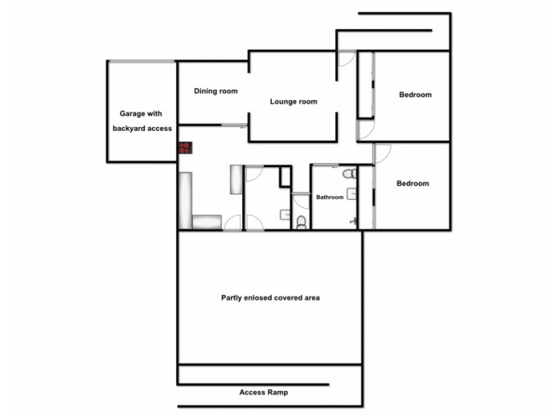 2 Sunshine Place, East Lismore NSW 2480 Floorplan